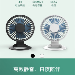 New-style desktop fan, mini USB car fan, quiet and powerful—perfect for students and home use; also available as a gift dropshipping option.