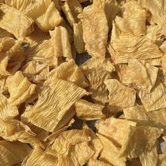 High-quality soybean skin pieces, unsalted, oil-free, tofu skin, instant, rural dry goods, commercial cold salad ingredients, soybean jelly dry noodles