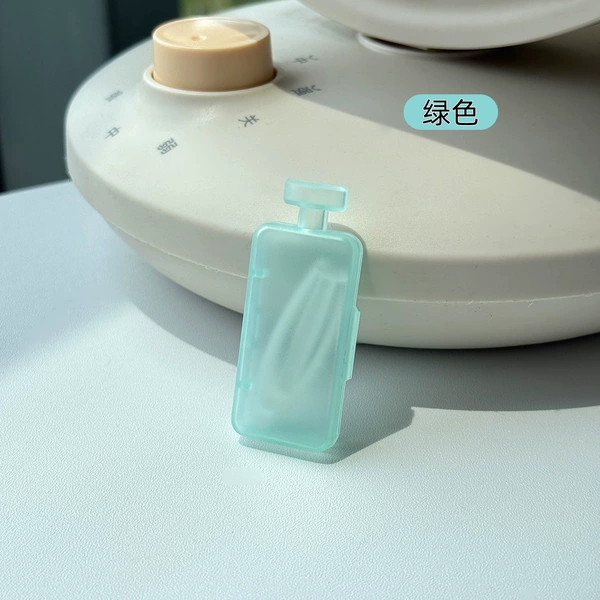 Perfume dispenser-transparent green