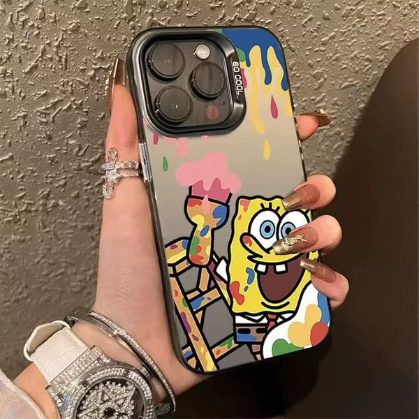 Colorful Silver IMD-Black-Graffiti SpongeBob SquarePants