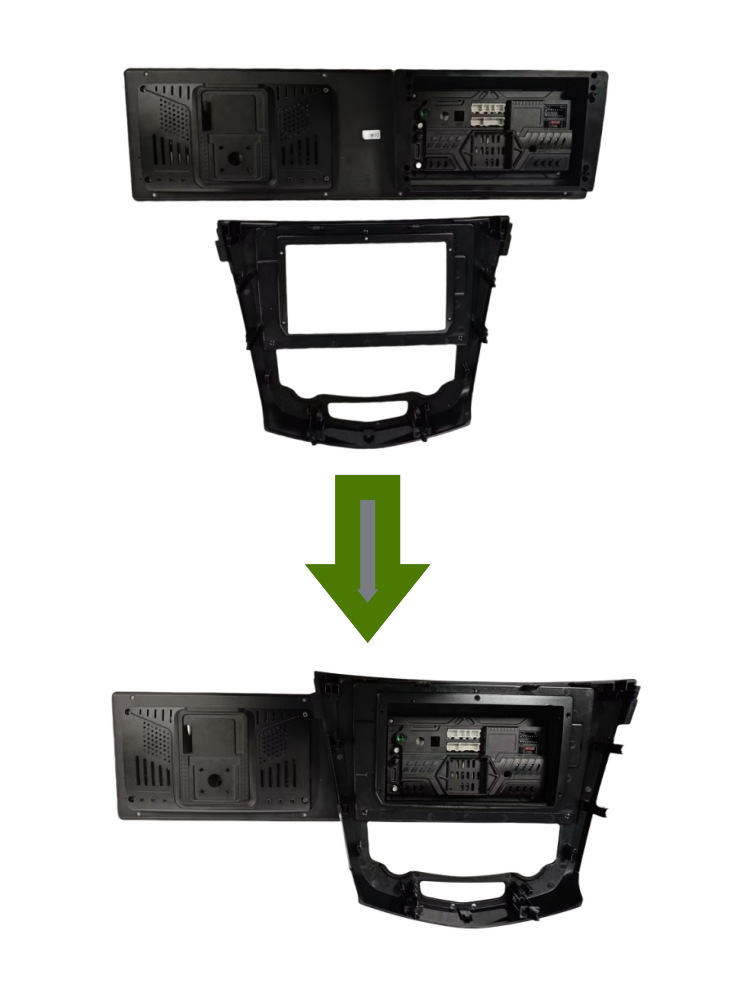 Dual-Screen Car Android Gps Multimedia Stereo Radio Monitor