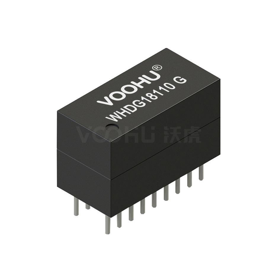 WHDG18110G  18pin 单口千兆工业级插件DIP网络变压器 网络滤波器