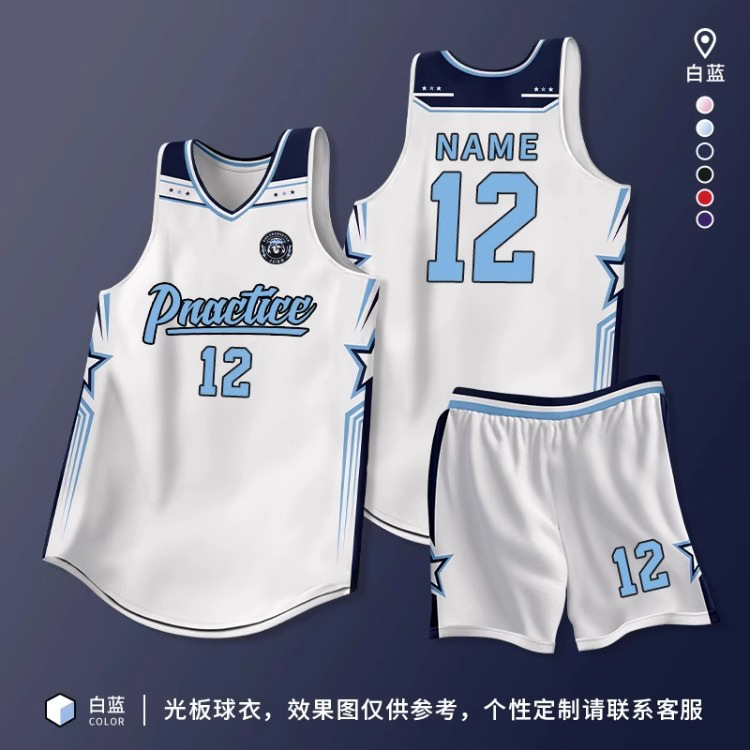 Uniforme de baloncesto de alta gama personalizado para hombres de verano transpirable juego de equipo corporativo camiseta corporativa personalizada estilo americano image 23