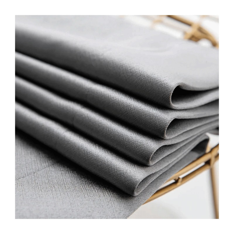 High Blackout Curtains for Bedroom and Living Room, Light-Proof, Soundproof, Heat-Insulating, Sun-Proof, Color-Blocking, Opaque, Simple, Light and Luxurious, Fully Blackout Cloth