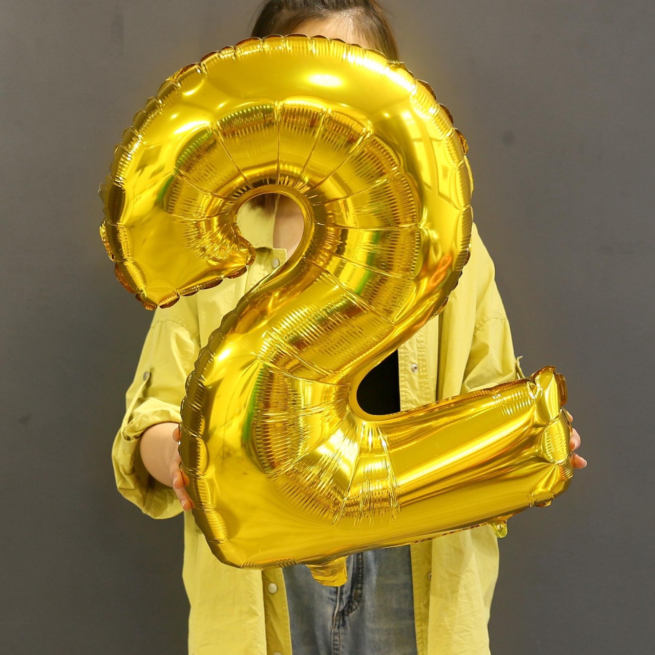 Digital Aluminum Foil Balloons For Birthday Decorations Gold Kindergarten Children's Party First Birthday Wedding Decorations_voghion.com