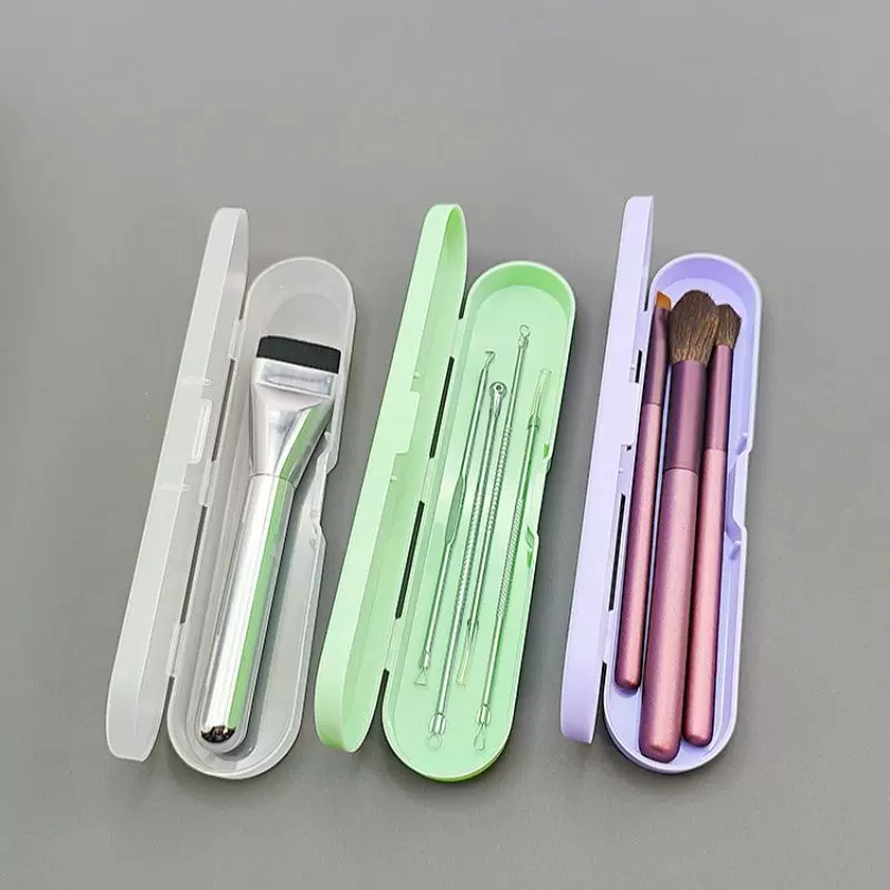 透明收纳盒子家用五金工具小零件杂物电子配件钓鱼带盖镊子塑料盒