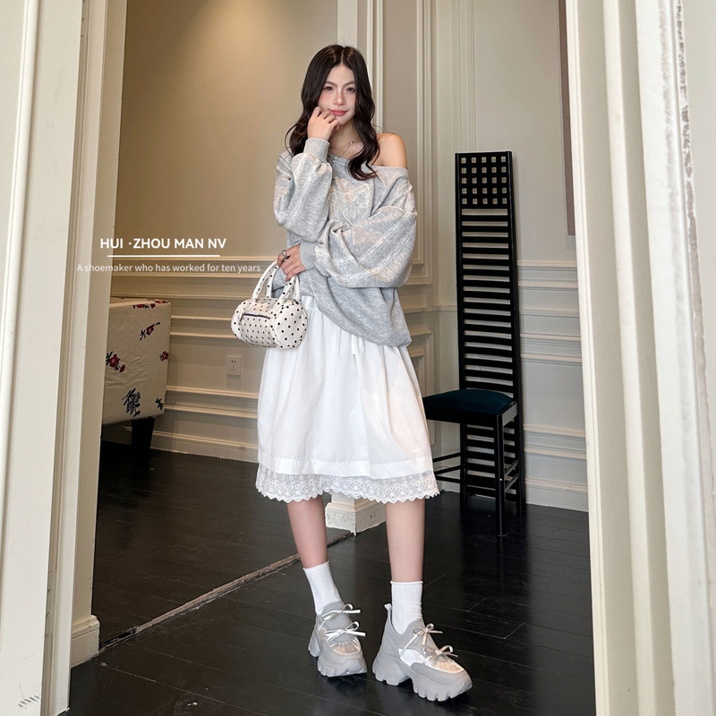 杨幂同款厚底玛丽珍鞋女2025新款蝴蝶结设计休闲运动鞋增高老爹鞋|undefined