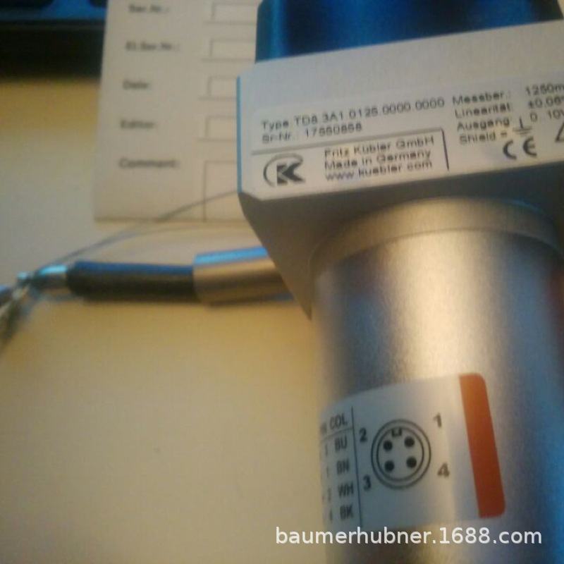 kubler盲孔式编码器8.7030.1412.0250代理DP总线编码器