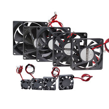 5Pcs DC Brushless Fans Computer Case Cooling CPU Fan 5V 12V