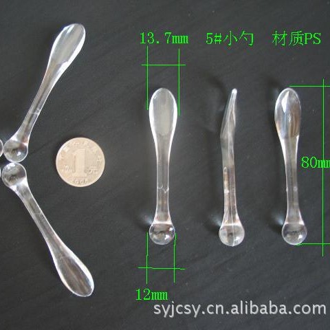 化妆勺 挖棒 化妆用具  塑料小勺 面膜棒 面膜勺 霜勺源头厂家