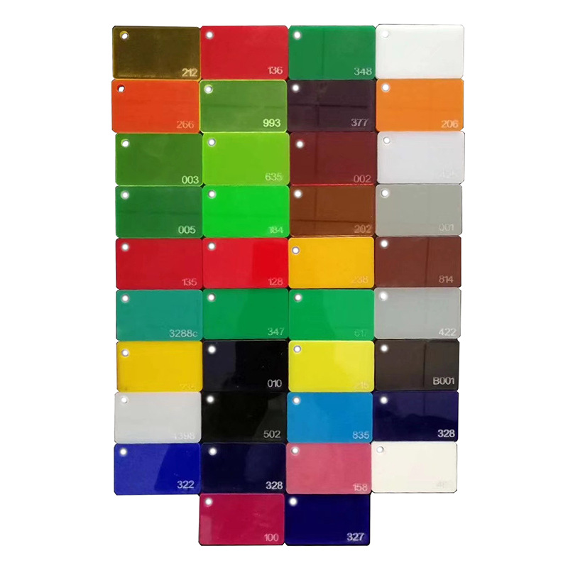 彩色亚克力板透明盒隔板激光切割雕刻打孔加工乳白pmmaps