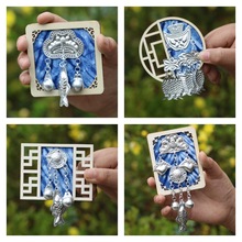 创意贵州特色苗银冰箱贴磁贴家居饰品旅游景区纪念品文创品厂家批