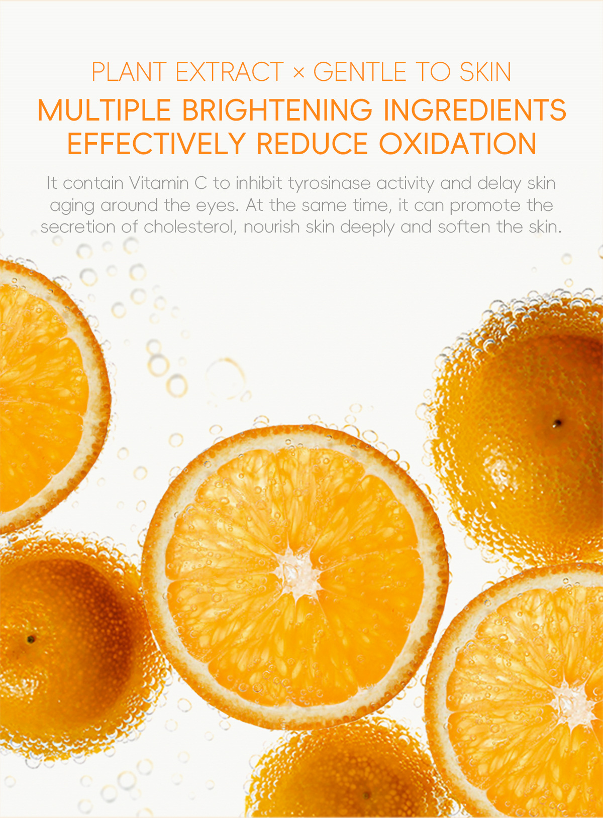 Cross-border laikou Vitamin c Eye Cream 15g hydrates, moisturizes and cares for the skin around the eyes to brighten the complexion. Factory wholesale undefined