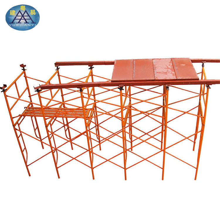 粤建易生产供应 安全爬梯 梯笼式脚手架 安装简便