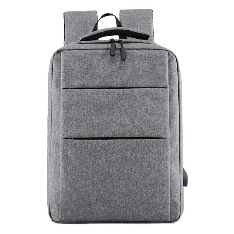 Backpack Cross-border USB Backpack Simple Business Casual Backpack Women's Men's Computer Bag