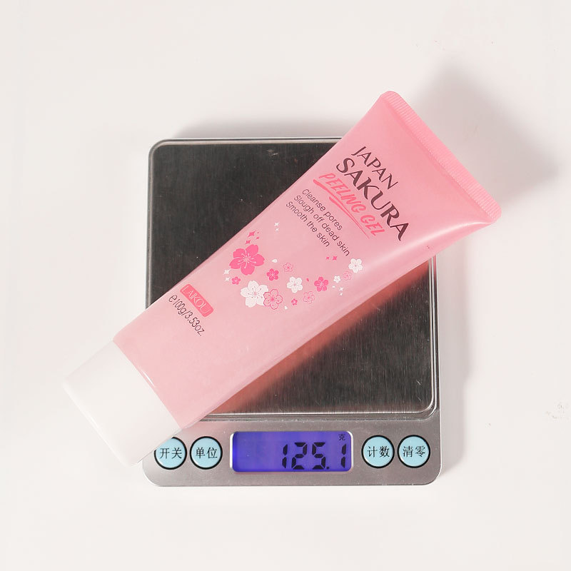Cross-border LAIKOU Cherry Blossom 100g Body Exfoliating, Pore-cleansing, hydrating and moisturizing Skin care products Manufacturer wholesale undefined