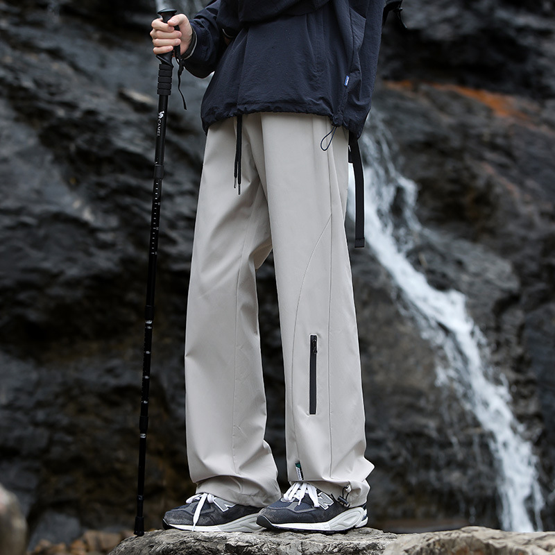 マウンテンアウトドア登山機能性アサルトパンツメンズ春秋夏防風防水男の子ハイキングストレートロングパンツ|undefined