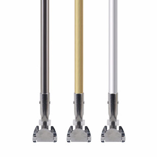 Thickened Dust Push Rod Stainless Steel Rod Mop Rod Mop Row Long Rod Steel Pipe Lengthened Galvanized Rod 15000 to Clamp