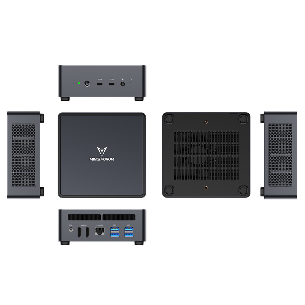 7940hs mini host home studio oficina transmisión en vivo UM790 mini ordenador mini pc