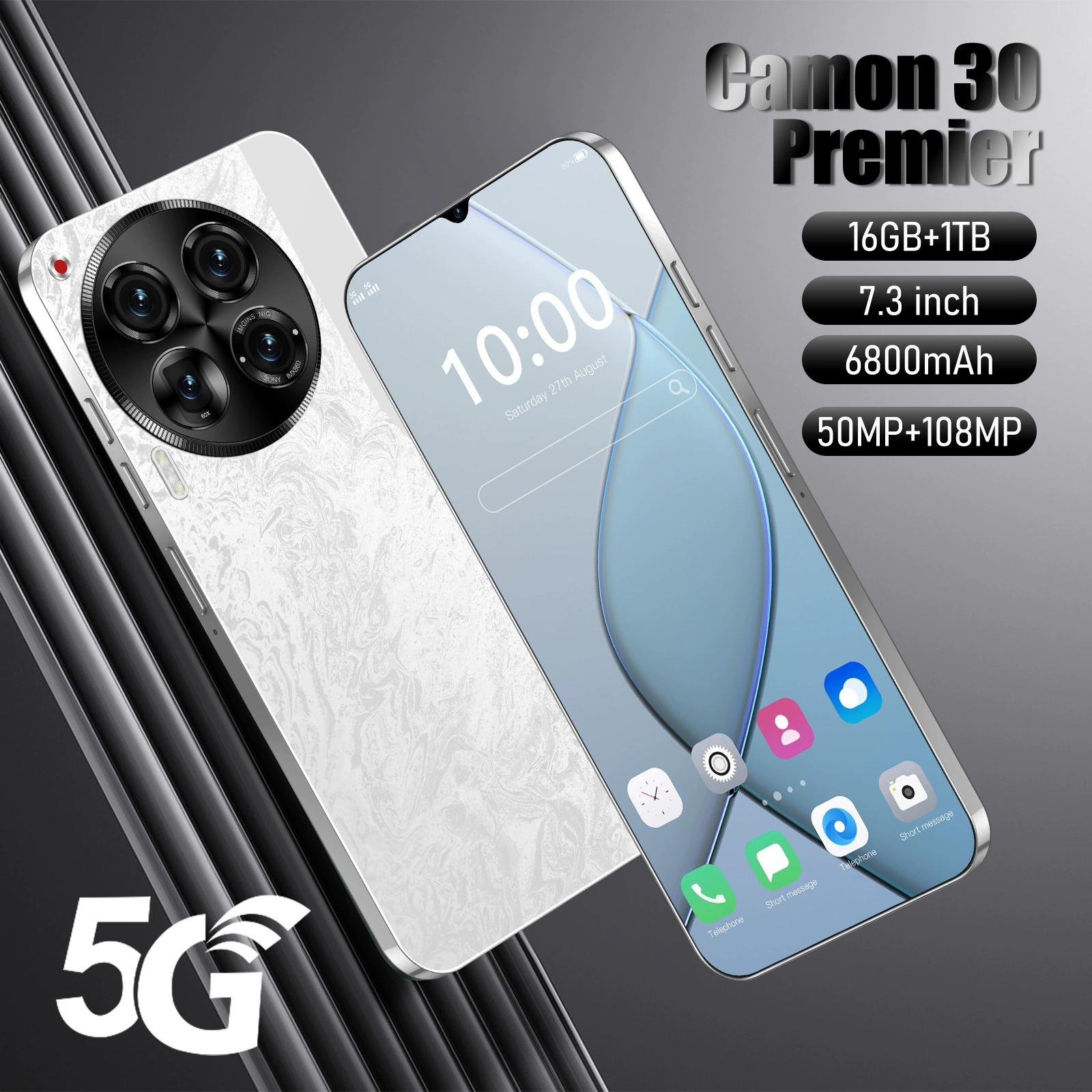 (Кросс-бордерная торговля), смартфон, C30, 4G, широкий экран, прямые продажи с завода