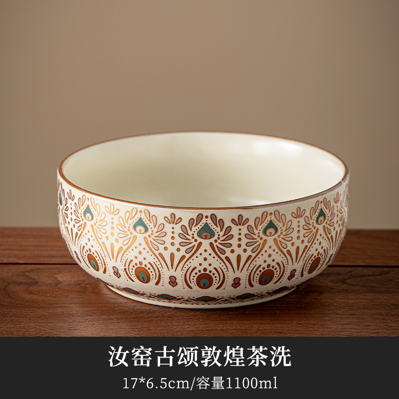 Ru窑 cubierta taza de té kung fu set de té casero taza de té personal especial de alta calidad tres taza de té cubierta
