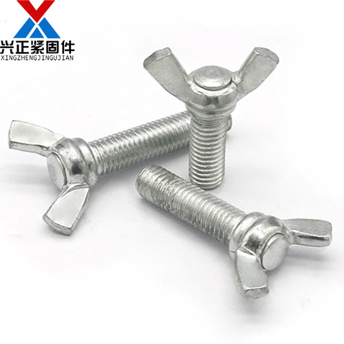Galvanized butterfly screw/butterfly bolt/Yuanbao/Sheep's horn/hand screw M3 M4 M5 M6 M8 M10