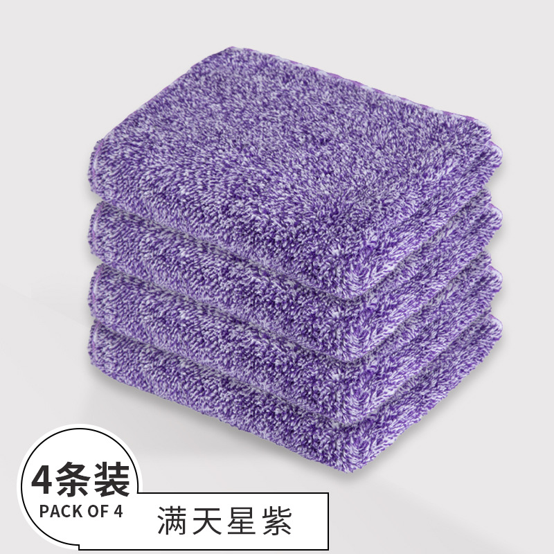 Toalla de coche engrosada de lana de coral conjunto estrellado esponjoso limpieza de coches Toalla de lavado de coches toalla absorbente fábrica al por mayor