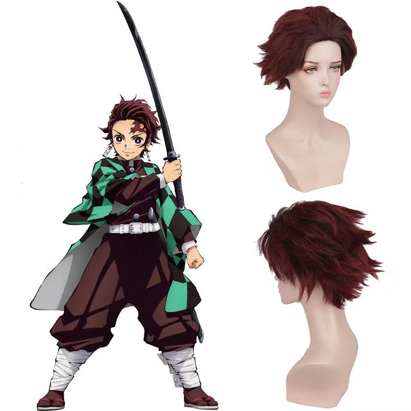 ハロウィン衣装鬼滅の刃門炭治郎弥豆我妻善逸富岡義勇コスプレ服|undefined