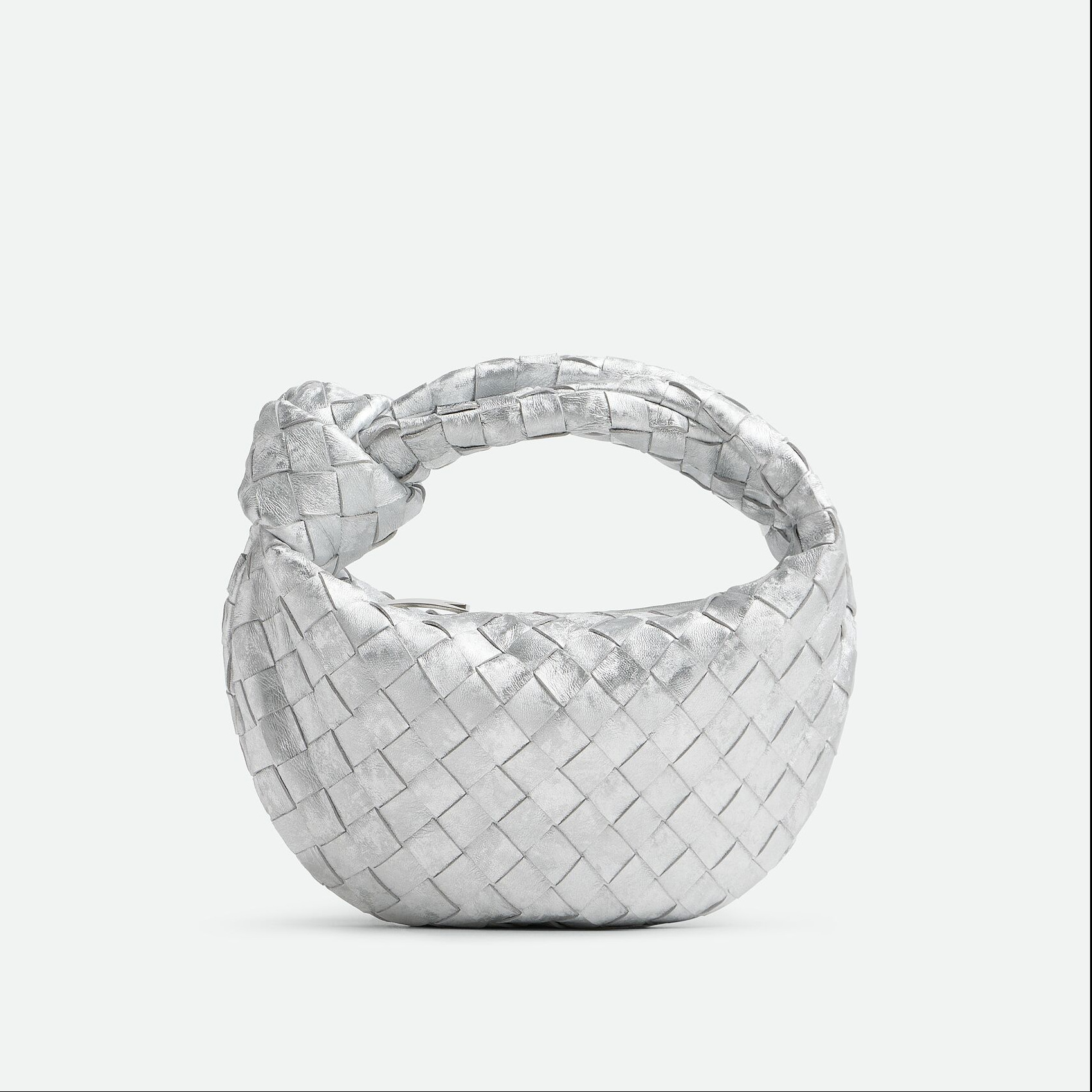 In-Stock Bv French-Style High-End Jodie Woven Bag for Women, Stylish and Versatile Trendy Shoulder Underarm Bag with Unique Texture