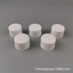 24-410 Stripesd Single-Layer Cover Flat Head Round Plastic Cover Pp Standard Cover Neutral Cover