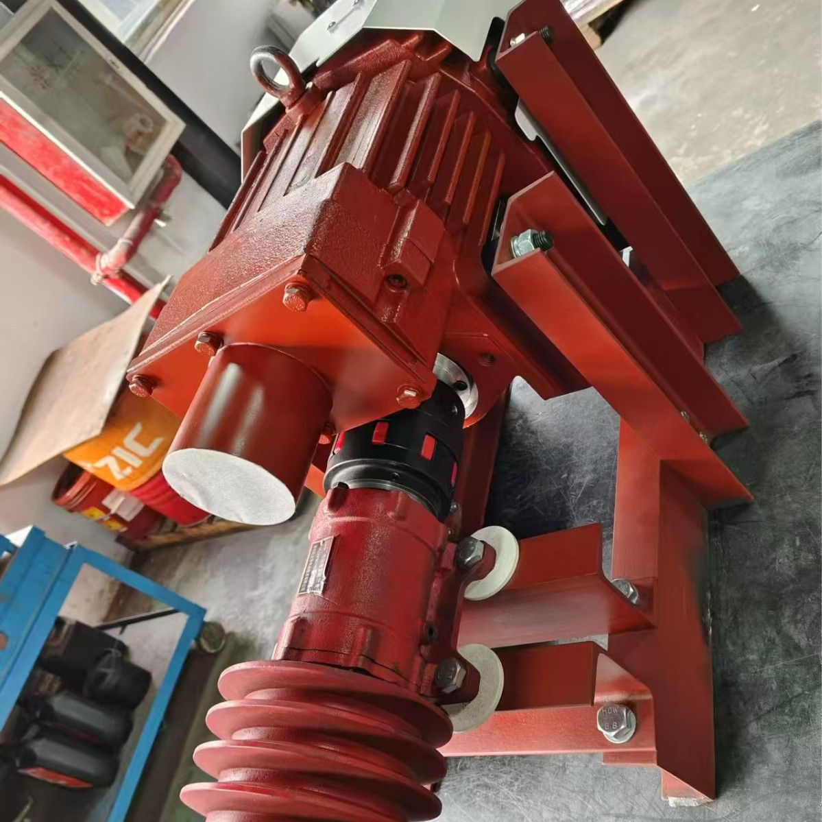 Цементный без масляного винтового компрессора 14 кубических выходных перевозок перевозки сажи