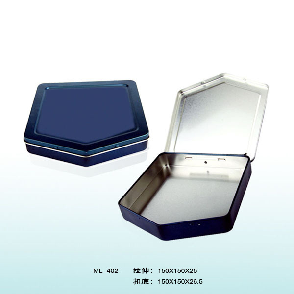 源头厂家 优惠供应精美马口铁ML-402 CD铁盒 通用包装罐