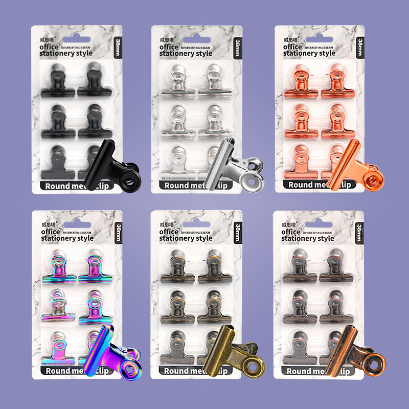 吸塑卡装圆形夹