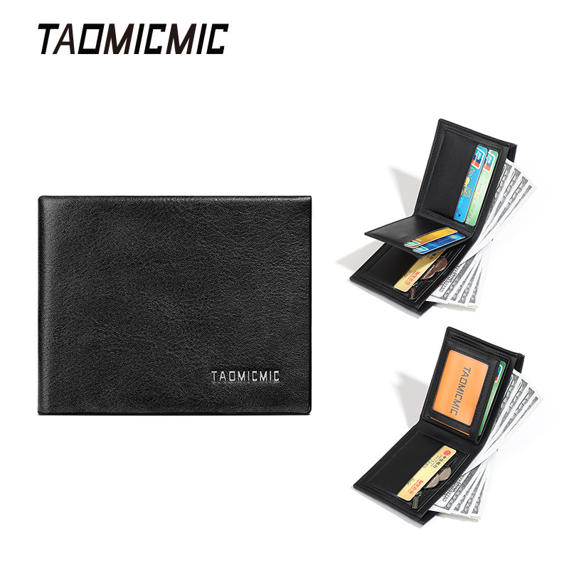 クロスボーダーショートメンズ財布レトロレザー大容量カジュアルドル革クリップカードバッグ一体卸売wallet|undefined