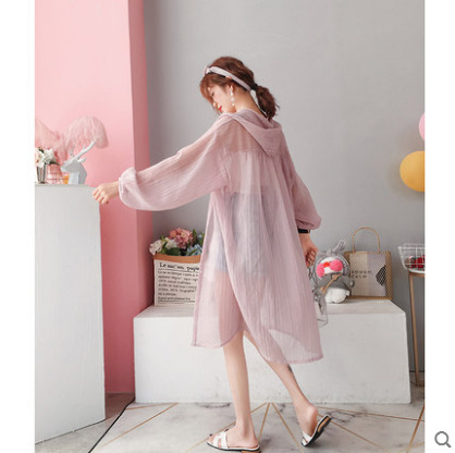 Long sun protection clothing