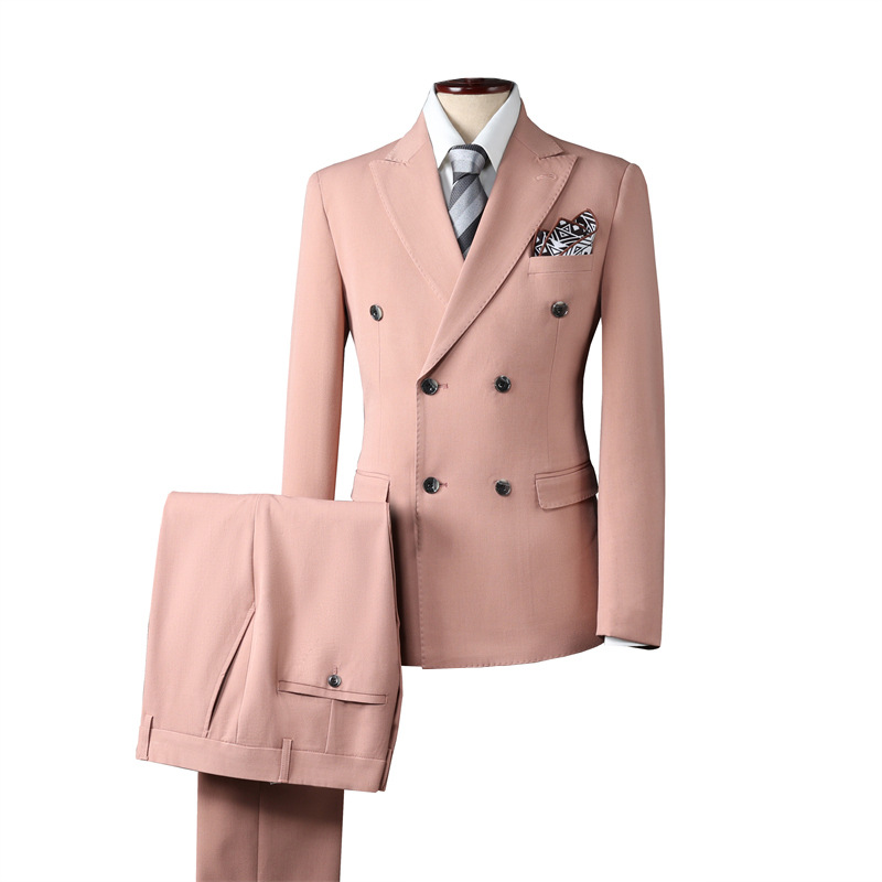 Men's Clothing Slim Three Piece Suits, Professional Business Trend Suits, Wedding Dresses, Groomsmen, Formal Suits For Men_voghion.com
