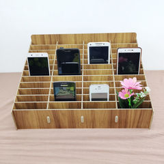 收納盒多格手機桌面管理盒教室會議室盒子放手機架子批發