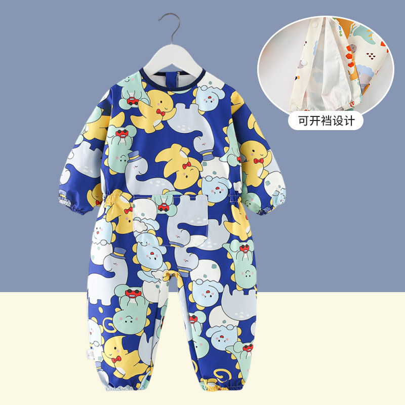 Mameluco Impermeable de Gateo para Bebés de Fibra de Poliéster, Protege Todo el Cuerpo, para Gateo y Exteriores image 26
