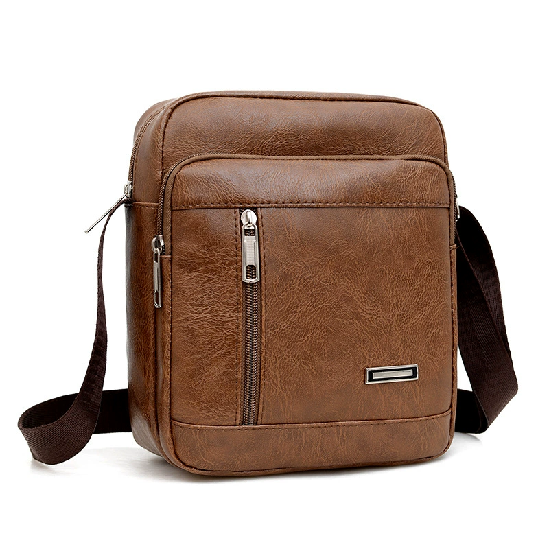 Capacious polyurethane shoulder bag for leisure, backpack, Korean style, high-end