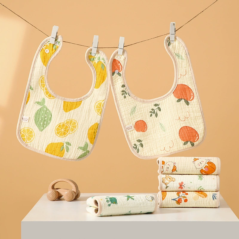 Хлопчатобумажный нагрудник u-типа для предотвращения загрязнения и поглощения воды