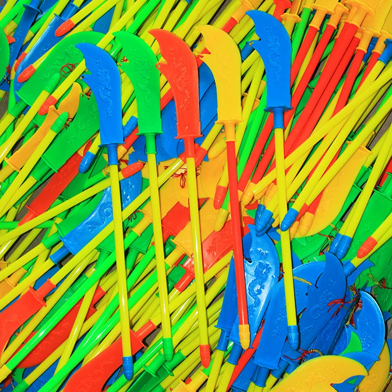 Linyi детская игрушка меч 60 см моделирование Guan Gong нож киоск храм ярмарка живописное место оружие горячая Распродажа 2 юаня универмаг