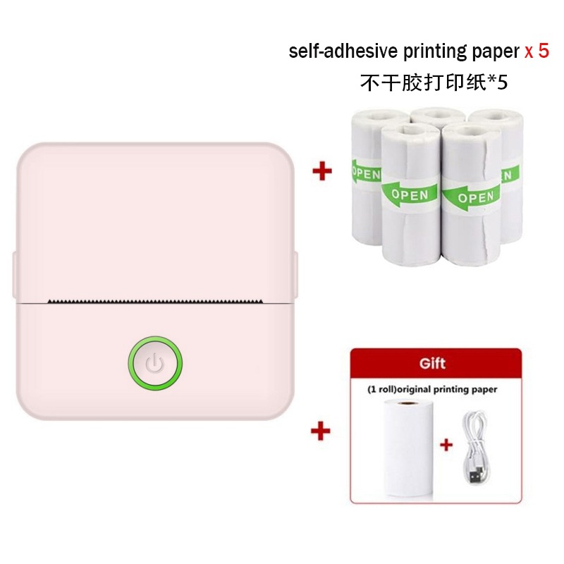 X6 핑크 [인쇄지 1롤 + 스티커 5롤 제공]