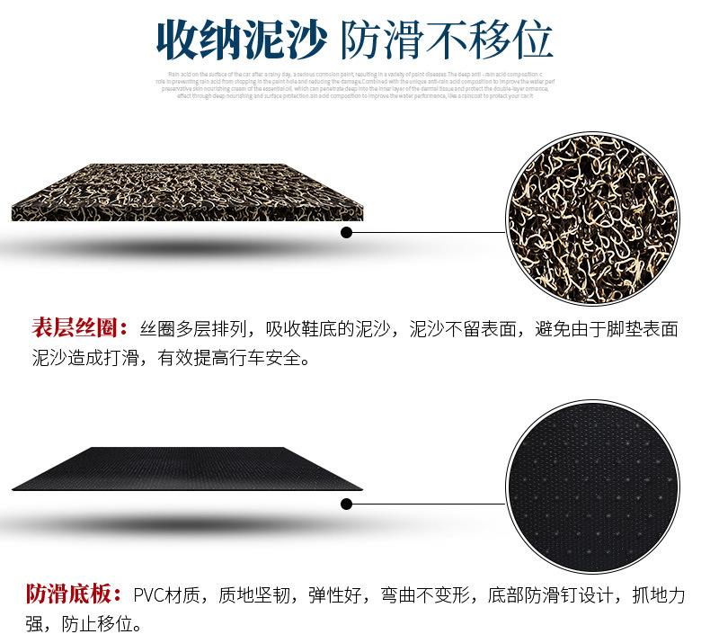 Suitable for Ninebot Fz3 110 Wire Loop Foot Mat, Ninebot Electric Scooter Fz3 Modification Accessories, Thickened Waterproof Foot Mat