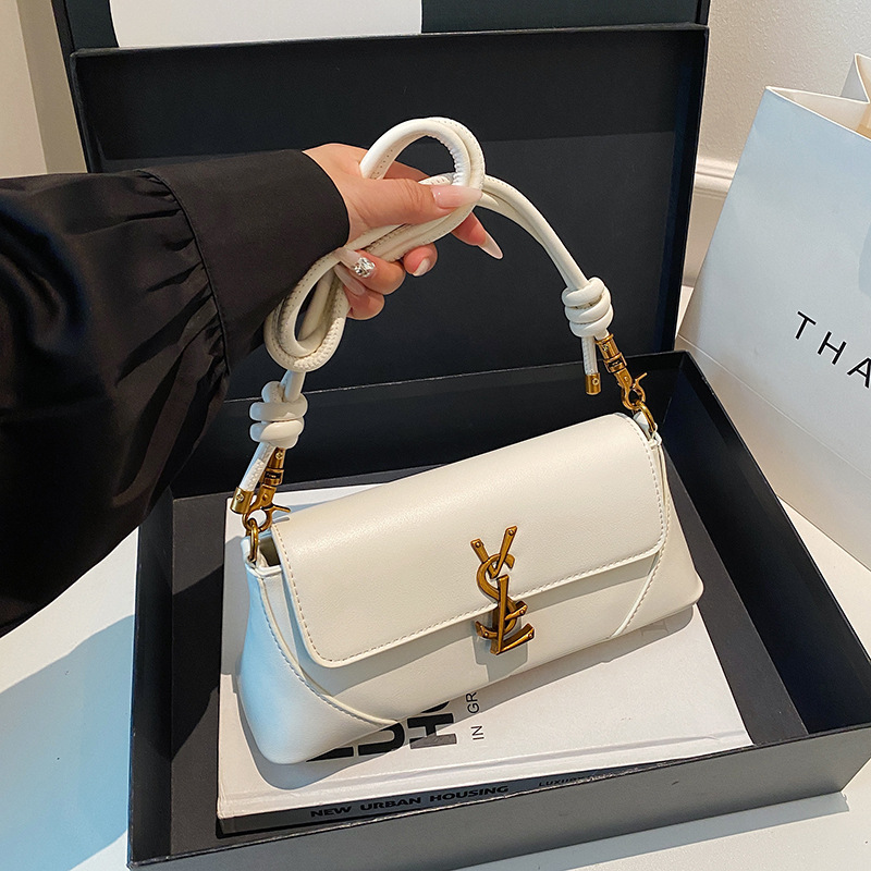 2026 New Cross-Border Women's Niche Versatile Baguette Bag Luxury Shoulder Bag Crossbody Bag European And American Style Underarm Bag - Thumbnail 8