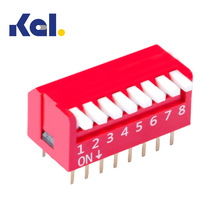 DPL-08����90��2.54ֱ�岦�뿪�أ��ದ8λ�������ȶ����뿪��