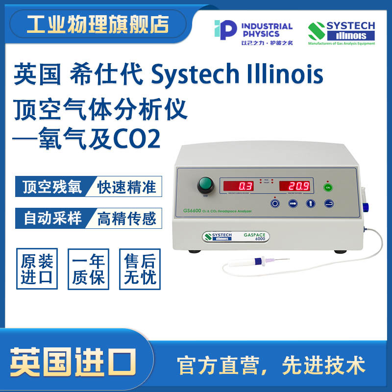 【Systech希仕代】顶空气体分析仪 氧气及CO2分析仪  工业物理
