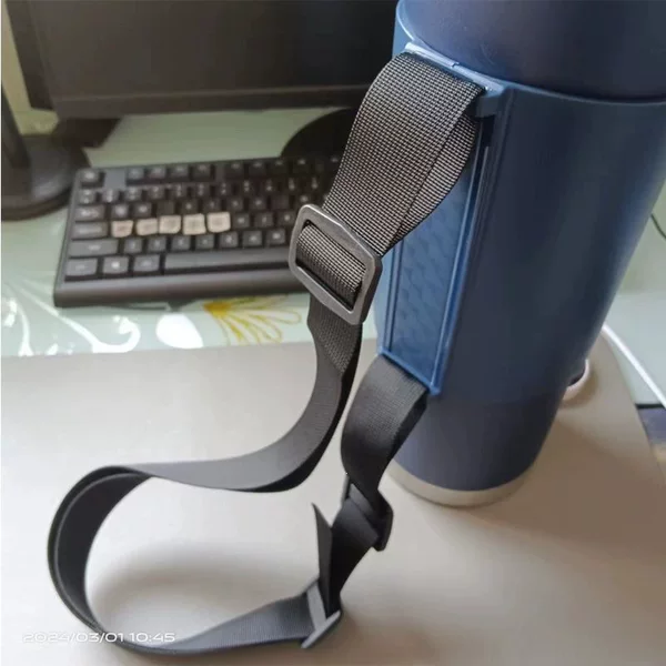 Water bottle strap, travel kettle strap, sports kettle shoulder strap, universal car water bottle shoulder strap