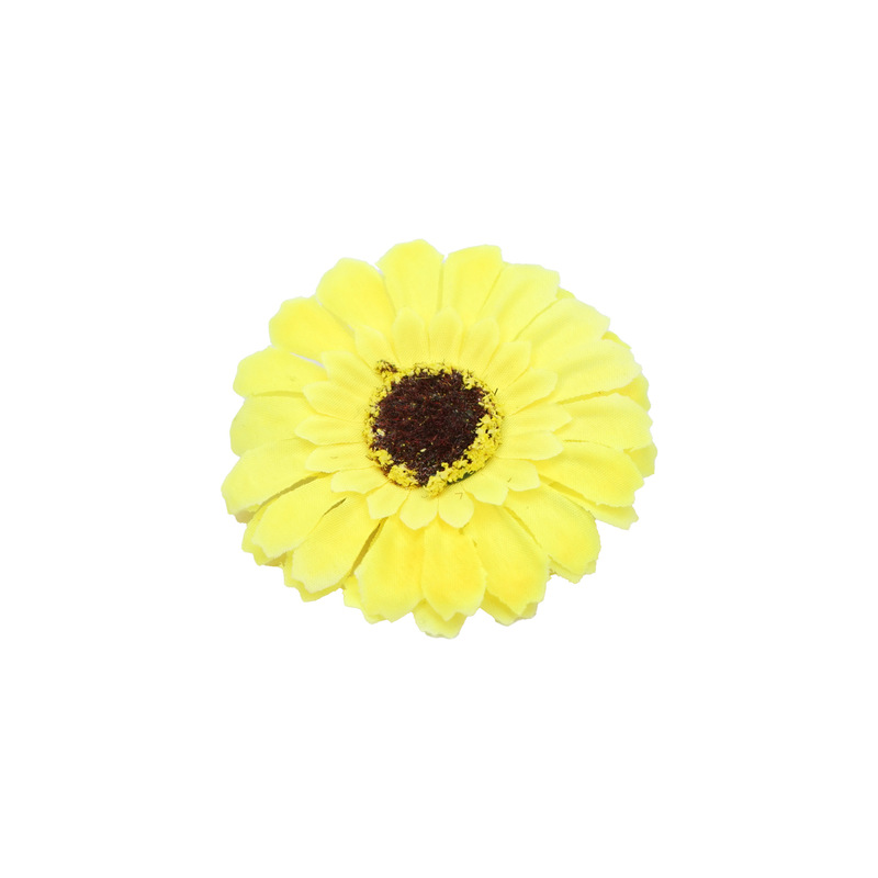 跨境批发仿真花非洲菊花头花朵半成品配件diy装饰插花拍摄道具|undefined