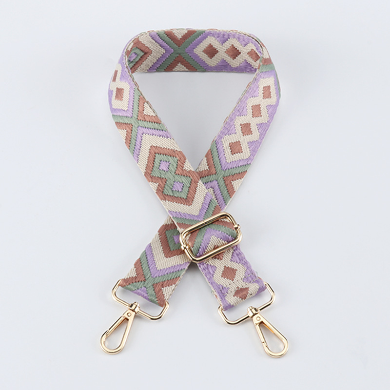 72g Weight Bag Strap Bag Accessories Type 1 Piece Polyester Color Block Bag Strap