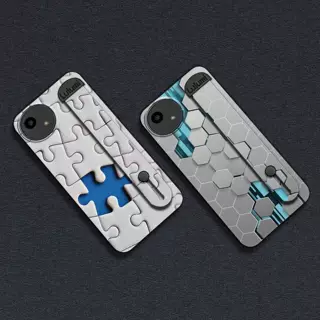 适用夏普Aquos wish5/SH-52F手机壳几何质感软壳商务防尘液态